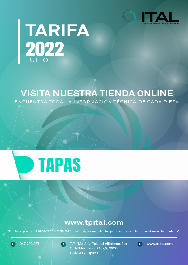 Tarifas 2022 - Tarifa Tapas